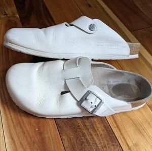 Birkenstock White Clog Shoes Size 41